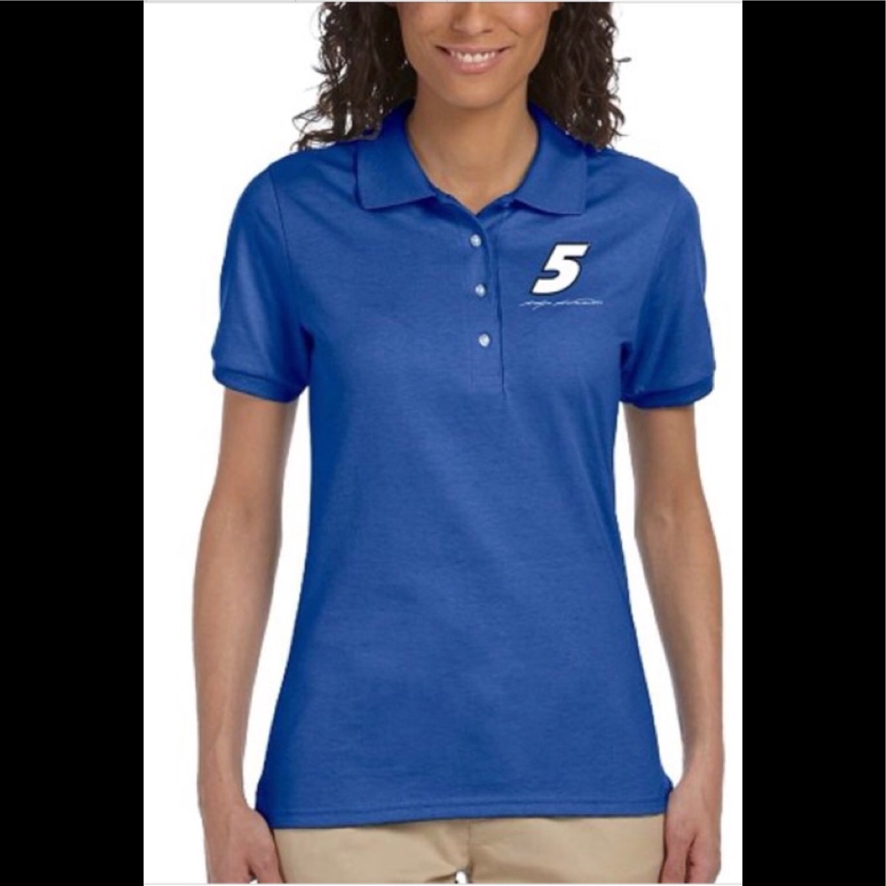 Women’s Checkered Flag Sports Kasey Kahne  Polo